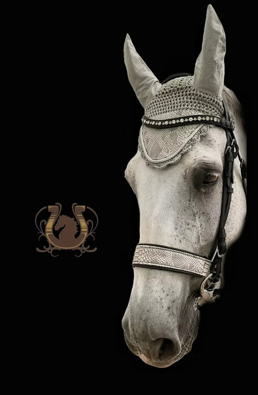 Trense in Schlangenlederoptik